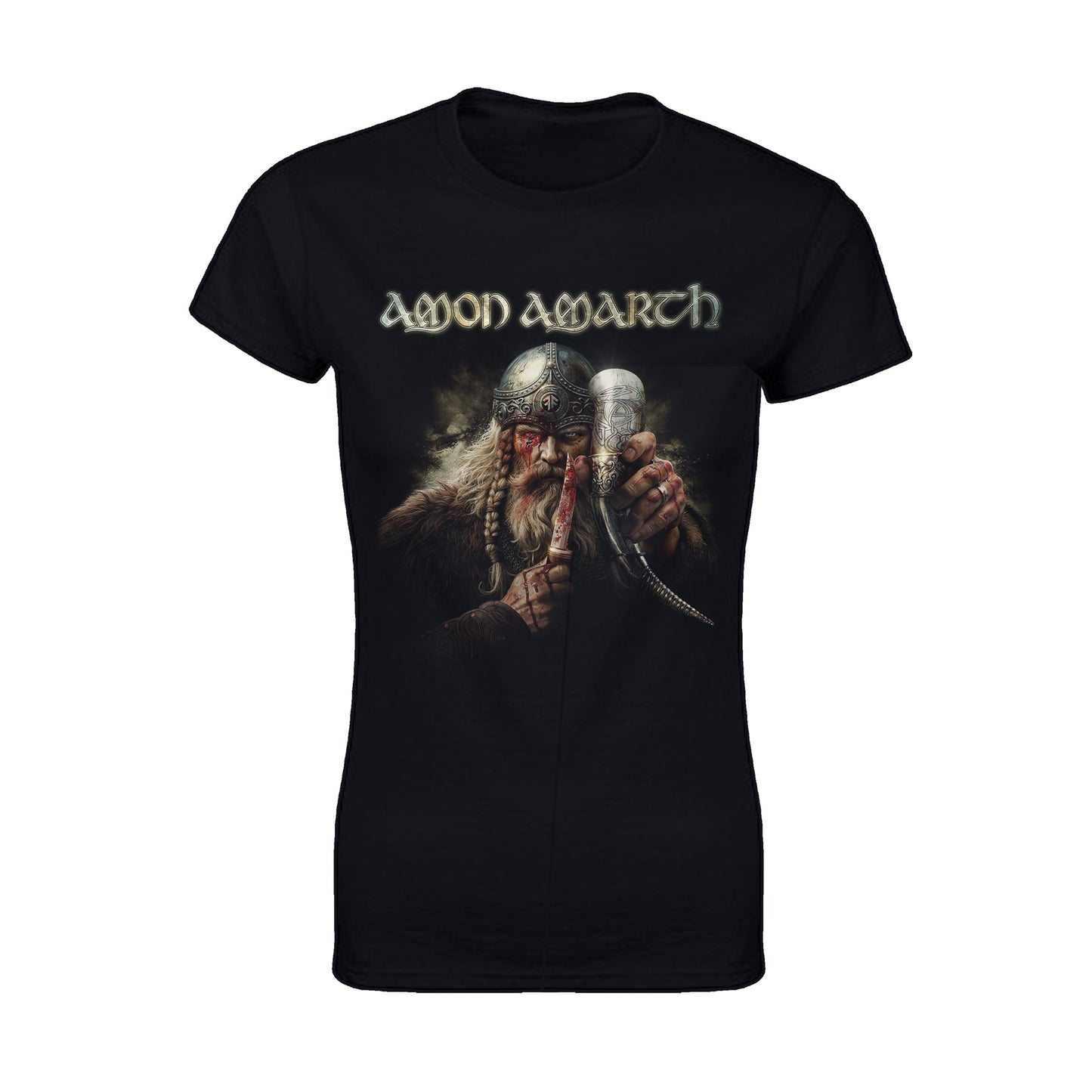AMON AMARTH The Allfather Awakens Ladies T-Shirt