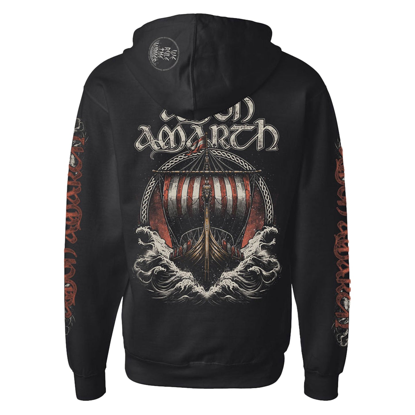 AMON AMARTH We Rule The Waves 2026 Tour Zip Hoodie