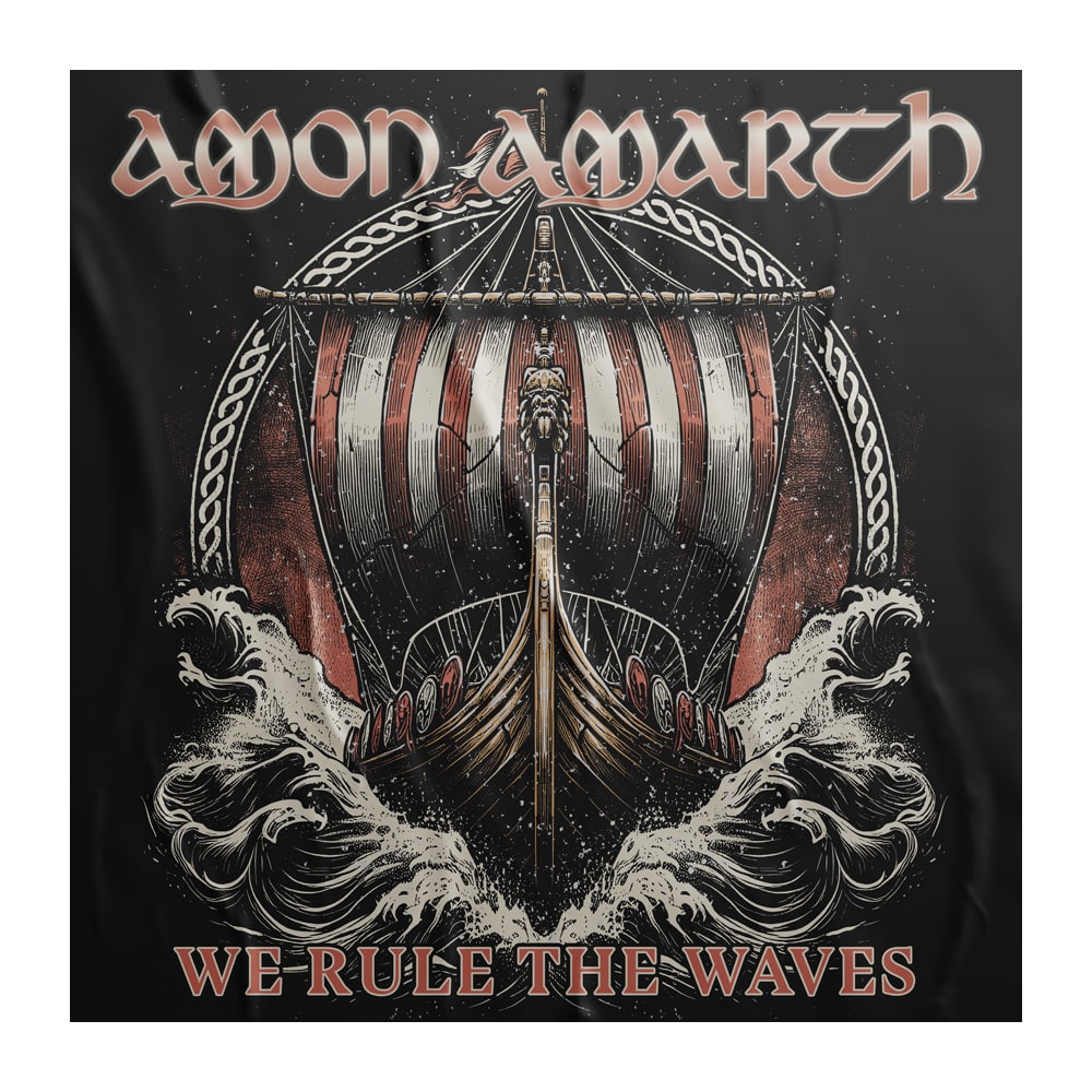 AMON AMARTH We Rule The Waves Flag