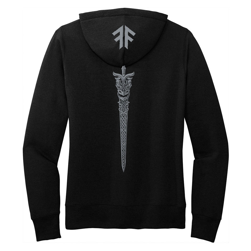 AMON AMARTH Dagger Back Ladies Pullover Hoodie