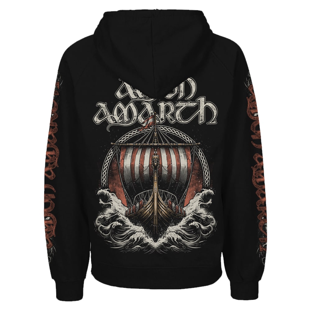 AMON AMARTH We Rule The Waves Zip Hoodie