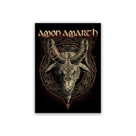 AMON AMARTH Heidrun Back Patch