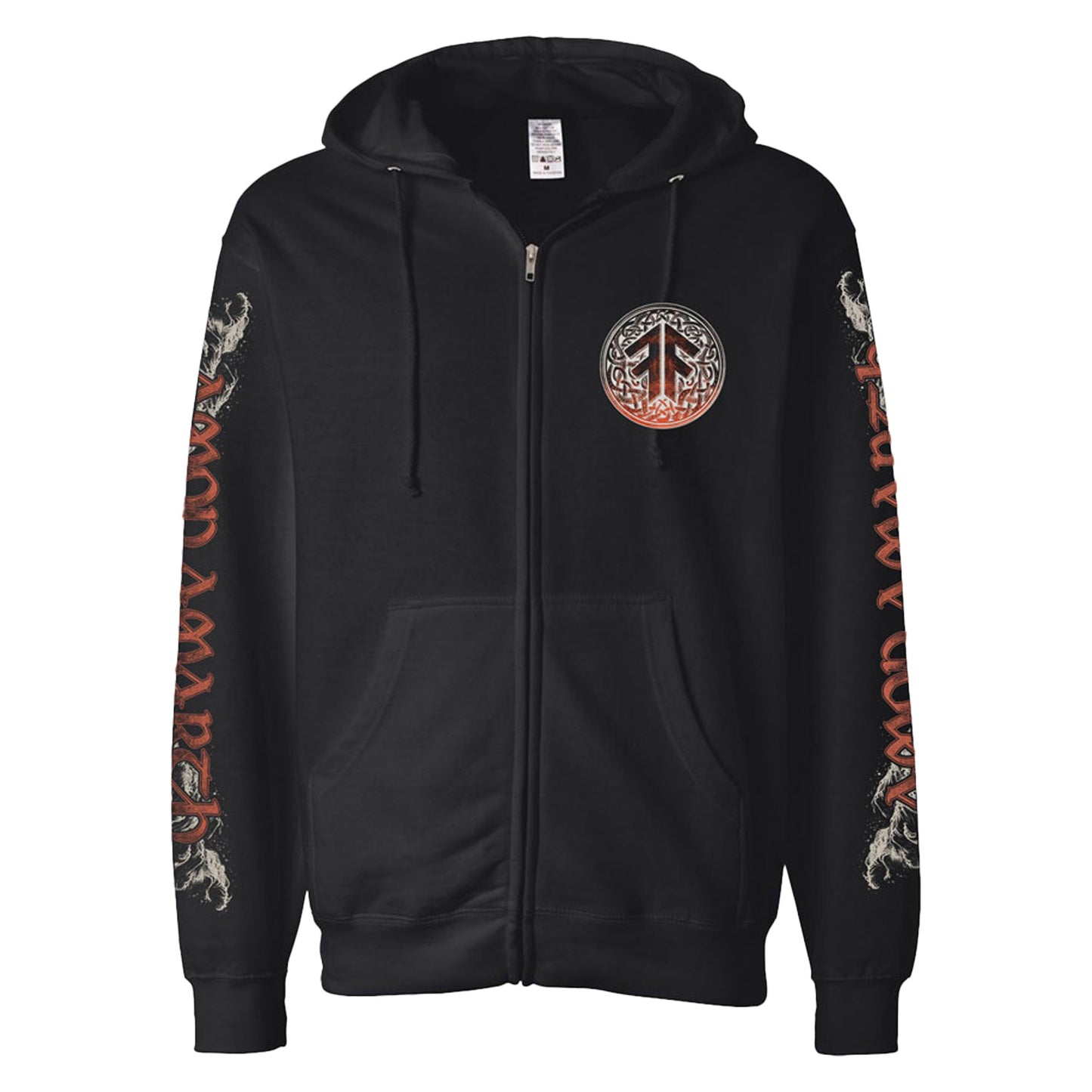 AMON AMARTH We Rule The Waves 2026 Tour Zip Hoodie