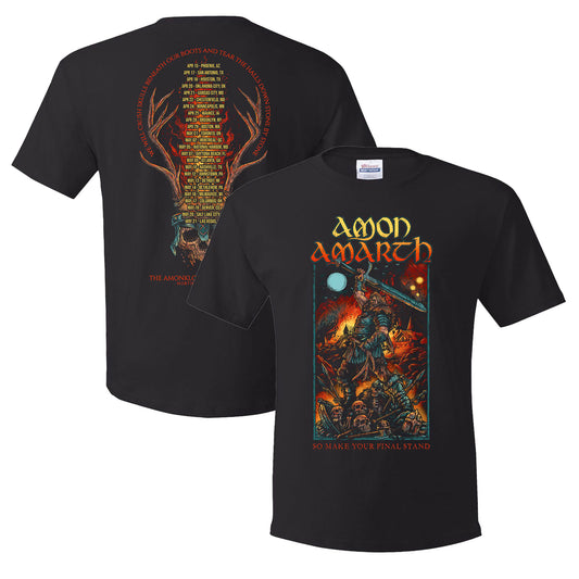 AMON AMARTH Make Your Final Stand 2026 Tour T-Shirt