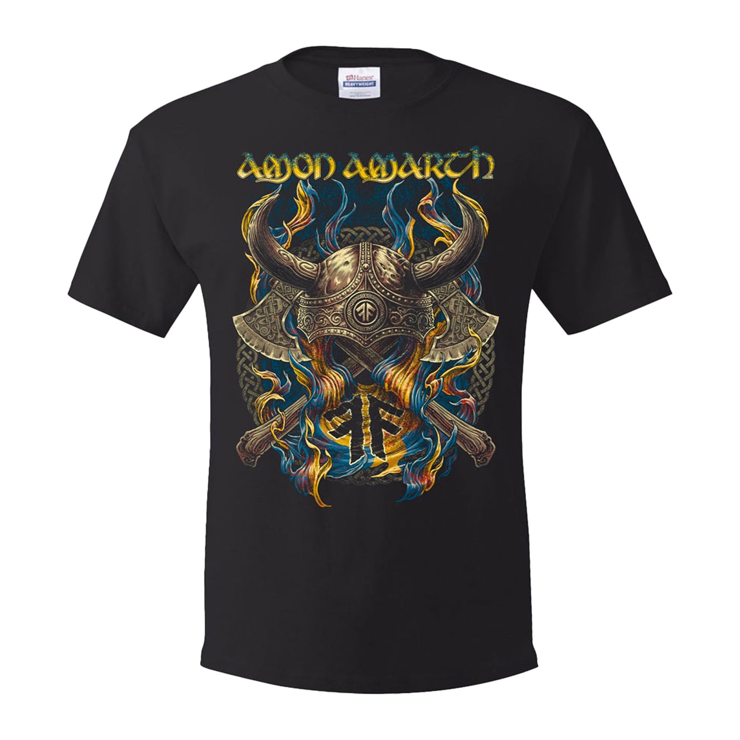 AMON AMARTH Helmet & Axe T-Shirt