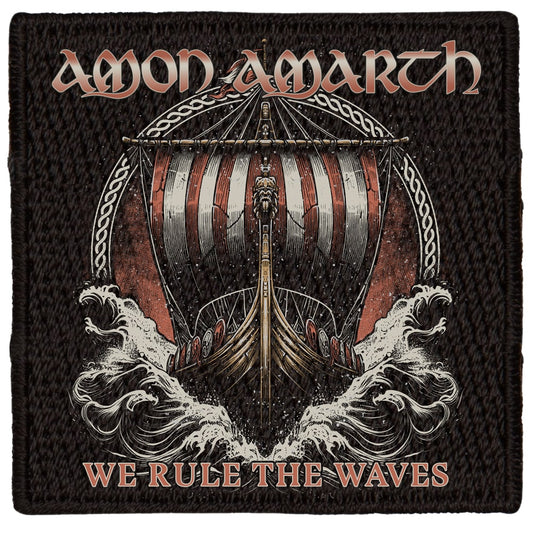 AMON AMARTH We Rule The Waves Back Patch