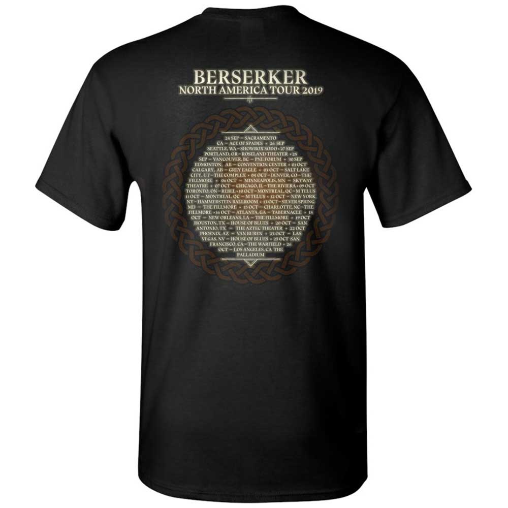 AMON AMARTH Berserker North American Tour 2019 T-Shirt
